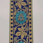 No.9= Blue base with Gold and Blue Pattern