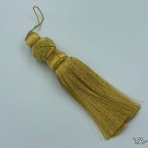Clerical Tassel 22 cm made of metallic gold thread
